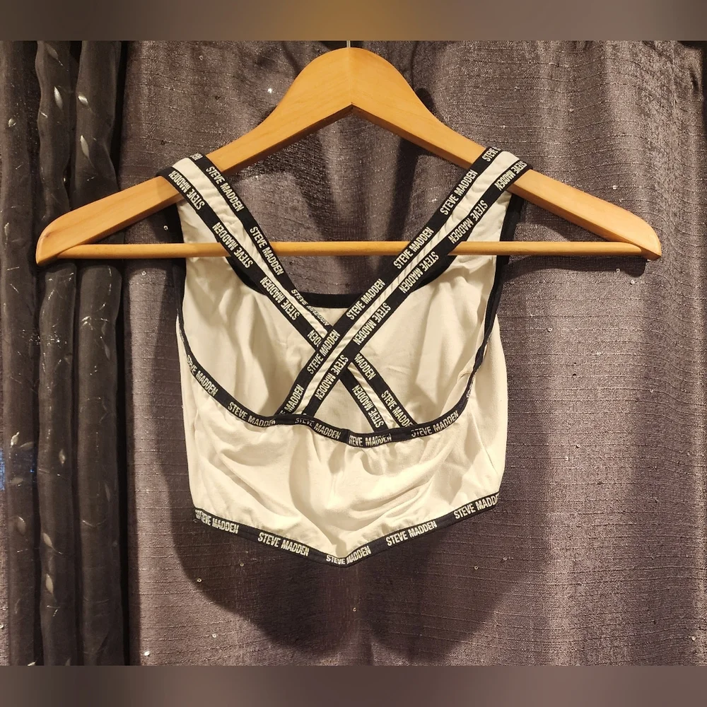 STEVE MADDEN - Bundle Of 2, Girls M Junior Bra, Bralette,Sports Bra, Racer Back